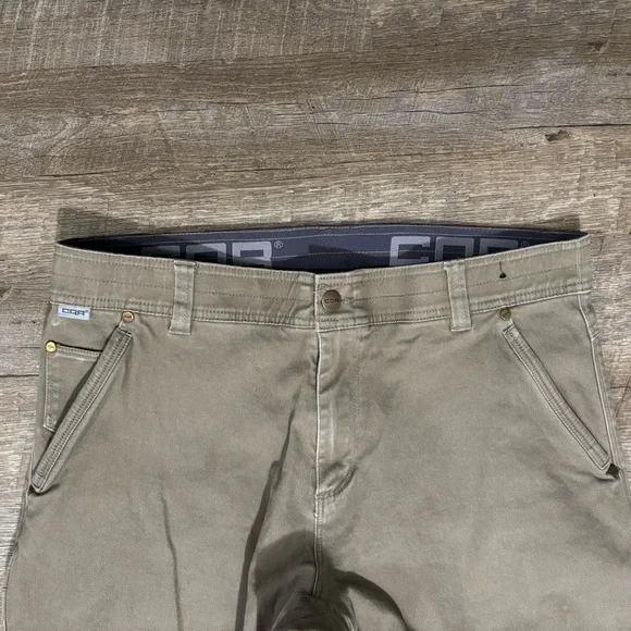 CQR Ripstop Work Pants Men’s 36x34 Khaki Tactical Durable Pockets READ - Picture 4 of 8